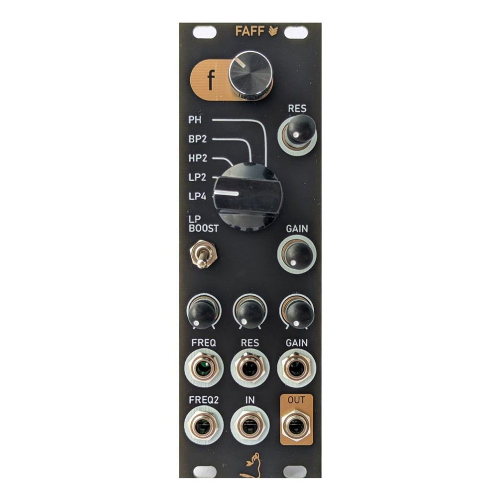 Tenderfoot Electronics FAFF Eurorack VCA/VCF Module