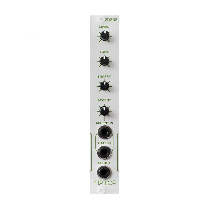 Tiptop Audio SD808 Snare Eurorack Drum Module (White)