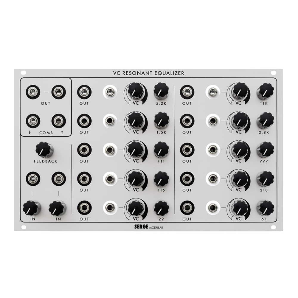 Random Source/Serge VC Resonant EQ Euroack Module