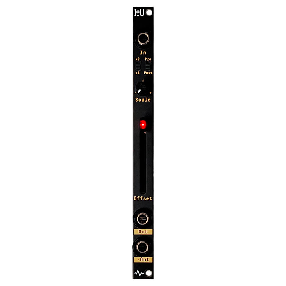 Apollo View IOU Eurorack CV Attenuator And Offseter Module