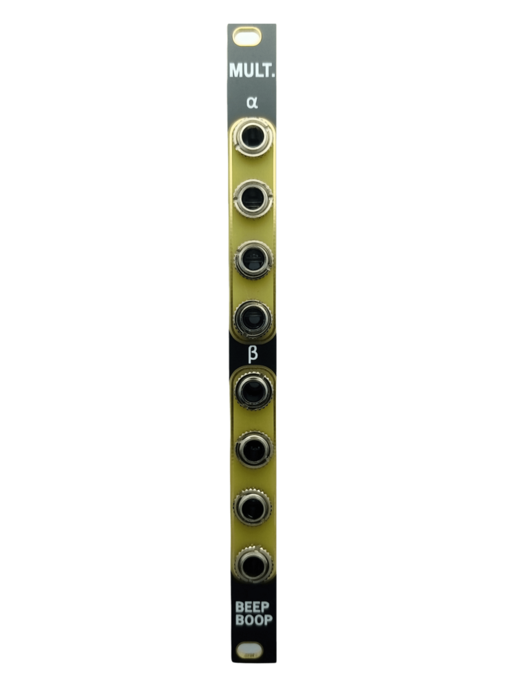 BeepBoop Electronics 2hp Passive Mult Eurorack Module