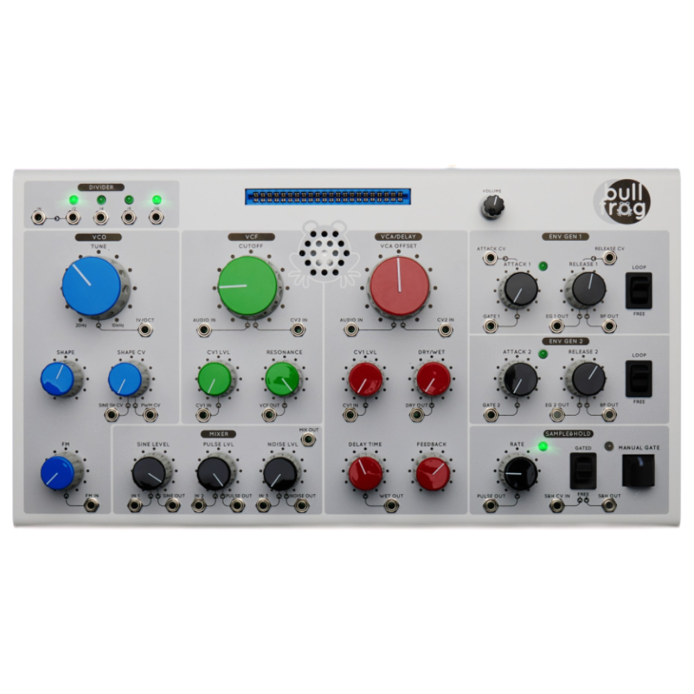 Erica Synths x Richie Hawtin Bullfrog Desktop Synthesiser and Fx [Ex-Demo]
