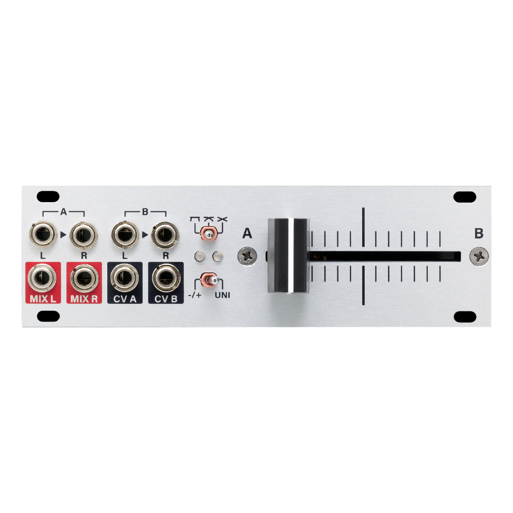 Intellijel Xfade 1U Eurorack Stereo DJ Crossfader Module