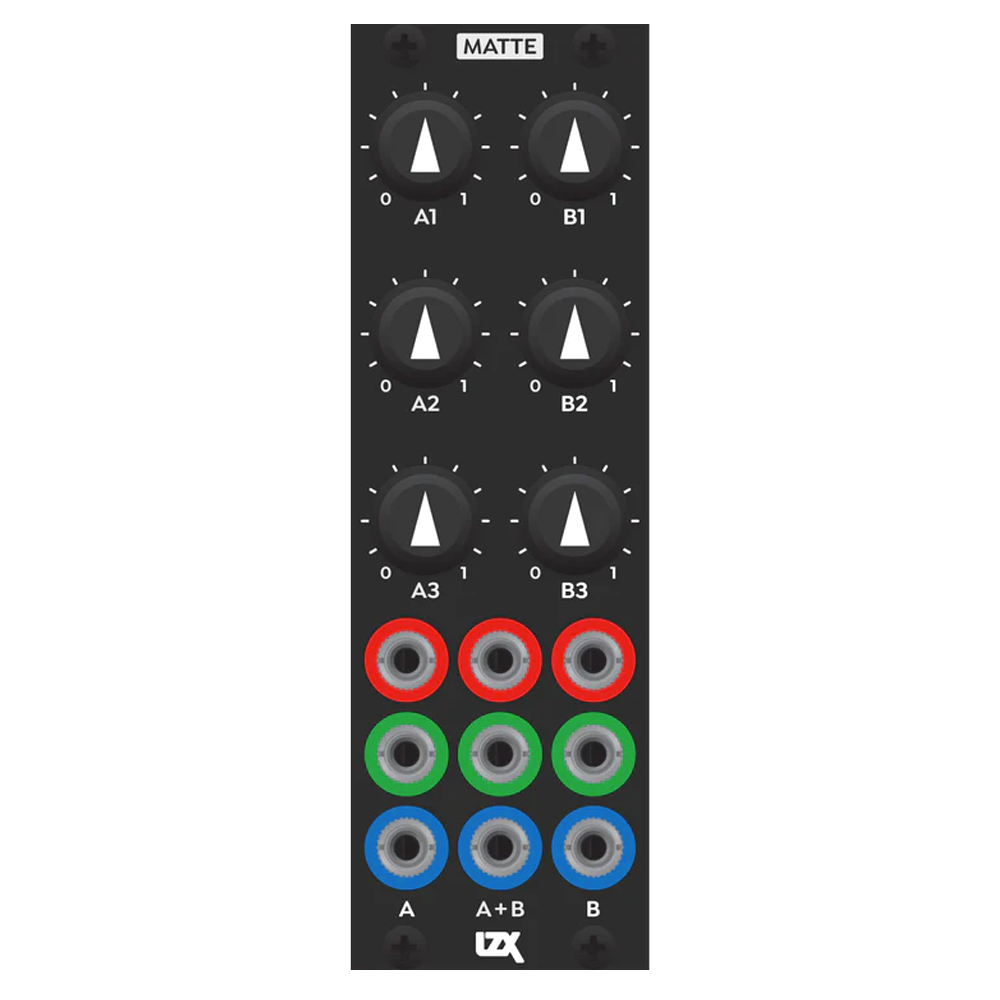 LZX Industries Matte Eurorack Visual Offset Module