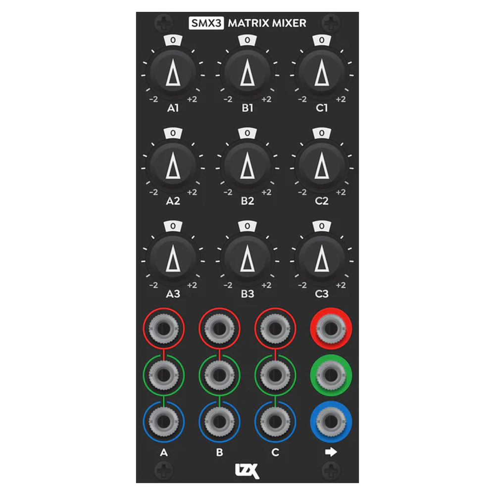 LZX Industries SMX3 Eurorack Visual Matrix Mixer Module