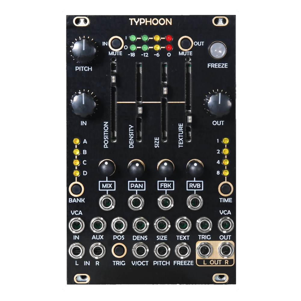 After Later Audio Typhoon Eurorack Granular Sampler Module (Mutable Instruments Clouds Clone)